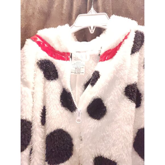 NOS Disney Child's 101 Dalmation Halloween Fleece Outfit US 9/10 - Picture 4 of 10